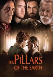 Poster art for the Pillars of the Earth television series